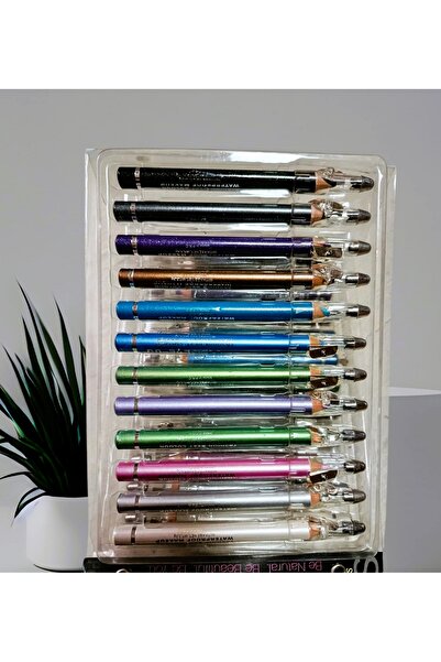 madam shushu 12 Adet Simli Göz Kalemi ( JUMBO BOY)