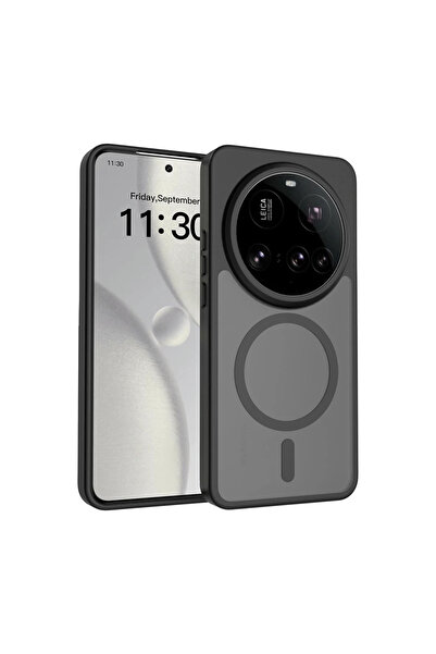 UnDePlus Case Matte Surface Sio Cover Compatible with Magsafe for Xiaomi Mi 1...