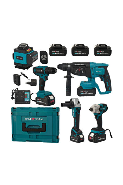 STOREONLINE 5-Piece Kit 36V Self-Tapping Flex Drill