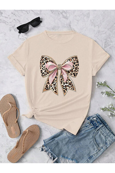 trendypassion Unisex Ribbon Printed Design Tshirt