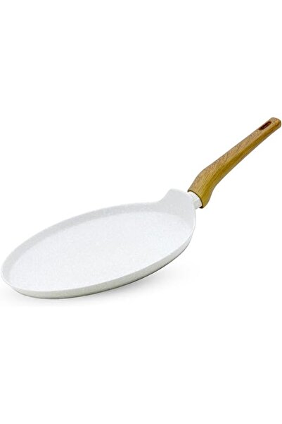 Bergner 28cm Forged Aluminum Crepe Pan Pancake Tawa Marble Non-Stick Trivet I...