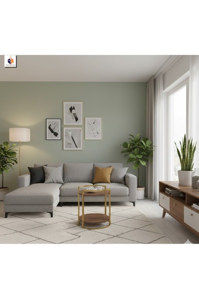 SADANHOME Side table, modern coffee table for living room and bedroom