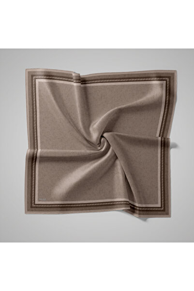 PİRAMİT Naturel Eşarp | Kırçıllı