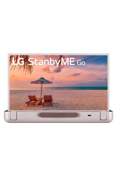 LG 27LX5QKNA.AMA ستانبي مي جو بتصميم حقيبة وشاشة لمس 27 بوصة (موديل 2023)