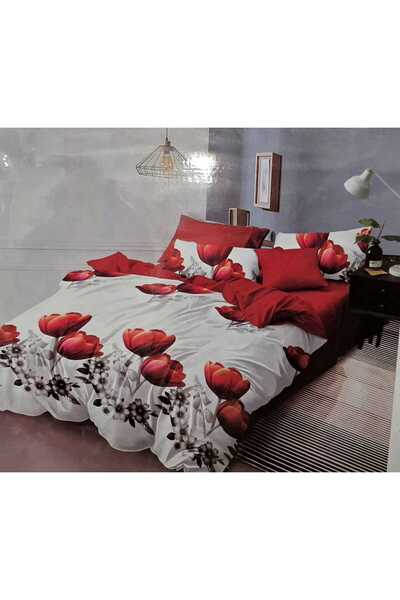 Casa Pucioasa Lenjerie de pat finet Casa Pucioasa, 6 piese, husa pat cu elastic