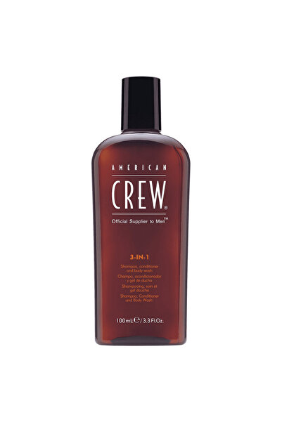American Crew , Classic, Vegan, Hair Shampoo, Conditioner & Shower Gel 3-In-1...