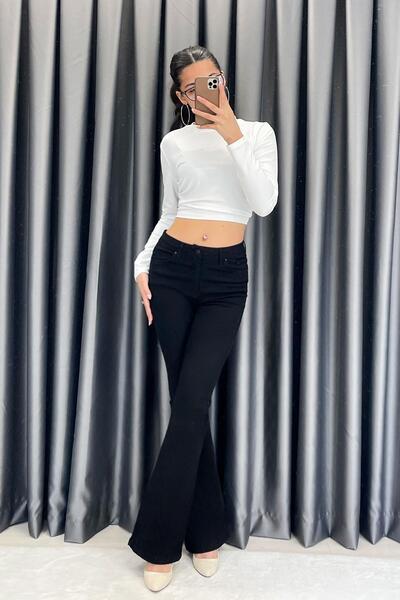 Rich Star Flared Jean - Black Black