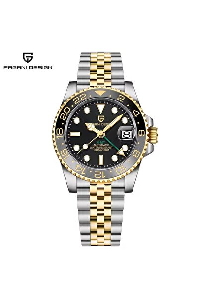 Choice36 Option 2 Black gray gold PAGANI DESIGN V3 Version GMT Watches Men's ...