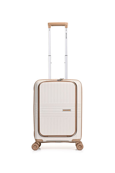 Pierre Cardin Ultra Hafif Polipropilen Ekstra Laptop Bölmeli Kabin Boy Valiz