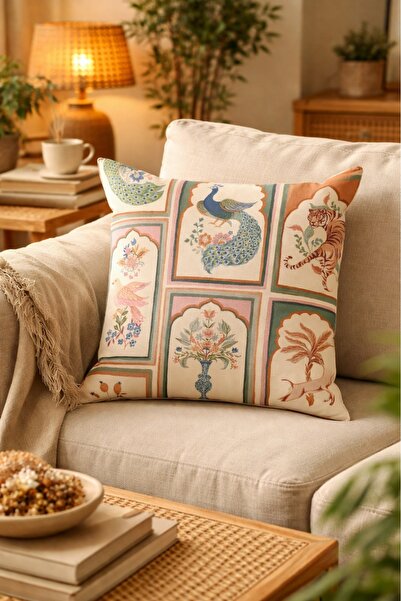 Arancione Co غطاء وسادة مزدوج الجوانب مطبوع 6AOD49