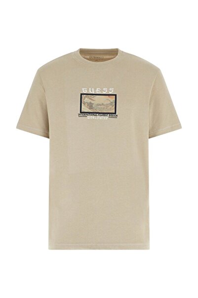 Guess Tricou pentru bărbați modal amestecat, croială normală tricou