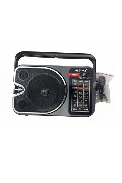 BY A.D.M J15BT Radyo Taşınabilir FM/AM/SW RADIO İLE BT/USB /TF MP3 Music Play...