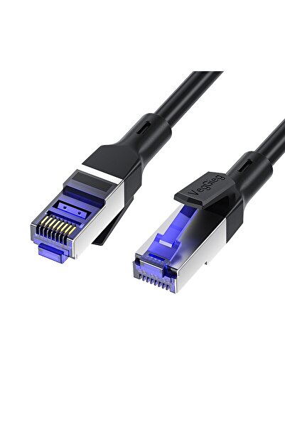 Veggieg CAT7 10Gbps Gigabit 600Mhz FTP RJ45 Ethernet Kablosu 1.5 Metre