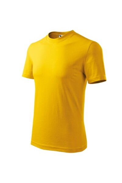 Malfini Tricou unisex, Heavy 110, galben S