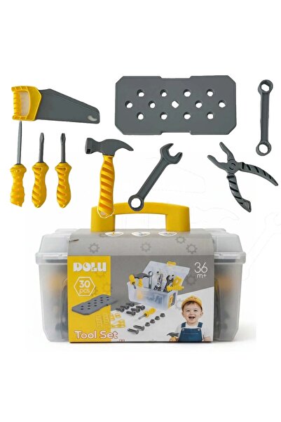 YıldızDükkan Oyuncak Tamirat Tadilat Usta Set Çantalı Tamir Seti Çocuk Eğitic...