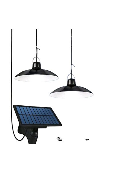 STOREONLINE Solar Chandelier Double Remote Control 2x30 LED Panel 5.5V IP66