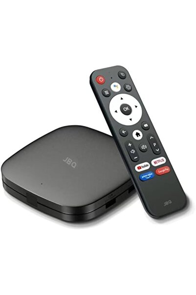 JBQ جهاز StreamX 4K Android TV Box - 60 إطارًا في الثانية، واي فاي ثنائي النط...