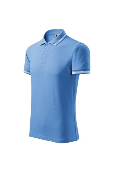 Malfini Tricou polo bărbătesc, Urban 219, Albastru 2XL