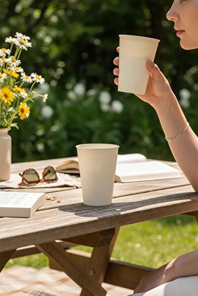 ROSSEV Picnic Cup Cream 6-Pack