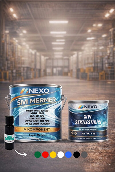 Nexo Sıvı Mermer Mavi 20 kg