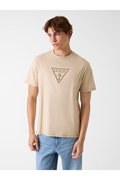 Guess Tricou bărbătesc Terry cu croială normală