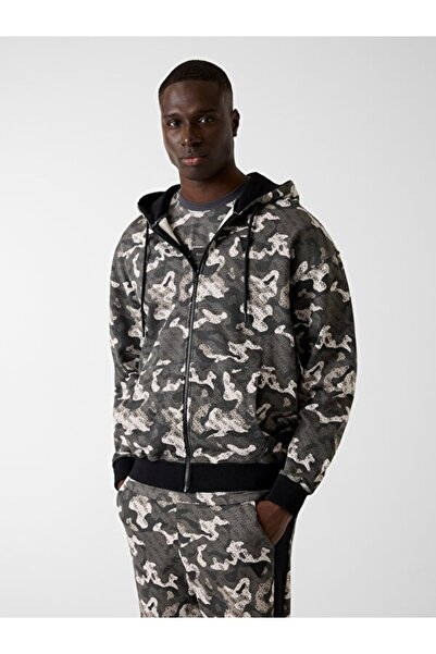 Guess Chayton Erkek Aktif Sweatshirt