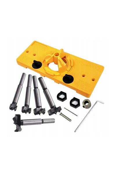 Kraft Hinge drilling guide set 12 pieces,