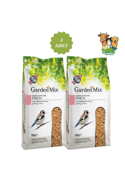Gardenmix Platin Finch Yemi 500 Gr. - 2 Adet