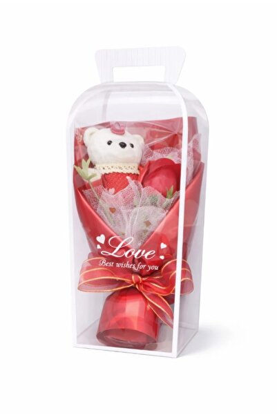 Inovius Floral gift with Teddy Bear - KRMS123