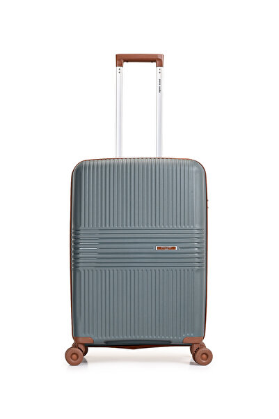 Pierre Cardin Ultra Hafif Polipropilen Kırılmaz Orta Boy Valiz