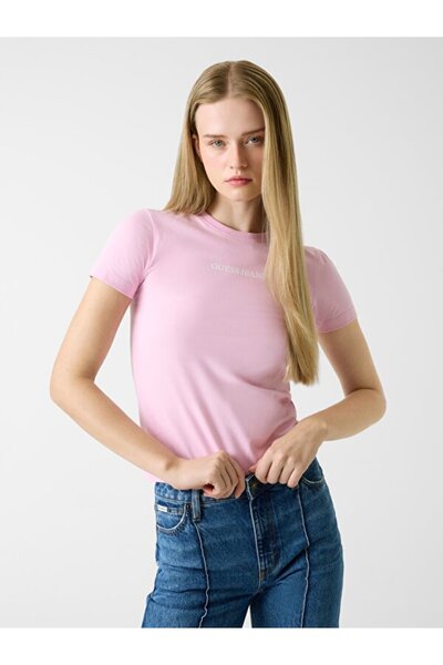 Guess Jeans Дамска тениска с прилепващ крой