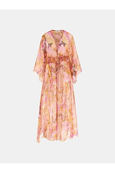 Guess Ines Kadın Ipek Karışımlı Kimono