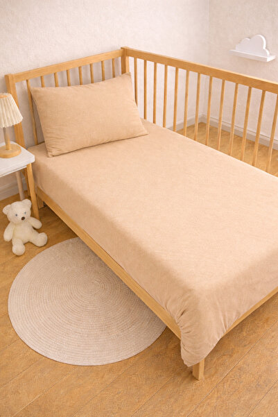 İQON Baby Sheet Elastic Sheet Combed Cotton (1 Piece) Beige