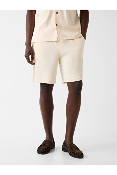 Guess Pantaloni scurți texturati pentru bărbați, croială normală
