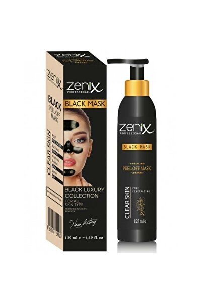 Zenix Soyulabilir Yüz Maskesi Siyah 130 ml