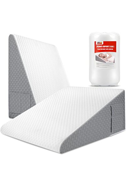 Linomag Memory Foam Inclined Plan Support Pillow Linomag®, Anti-Reflux & Snor...