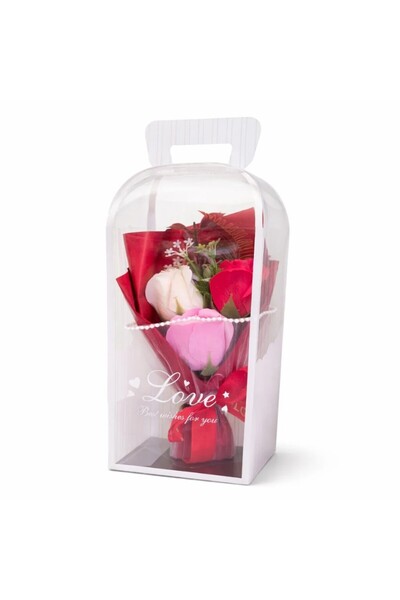 Inovius Elegant floral gift with artificial foam roses - KRMS113