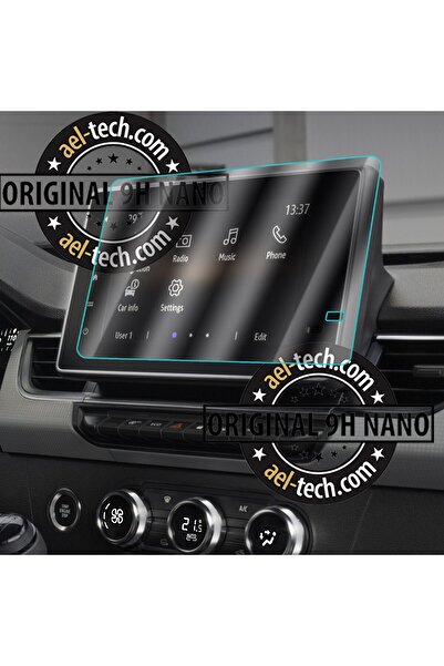 ael-tech واقي شاشة نانو 9H متوافق مع نيسان تاون ستار مقاس 8 بوصات للملاحة 202...