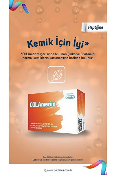 Colamerim Dielen Kollajen Peptit 30 Tablet