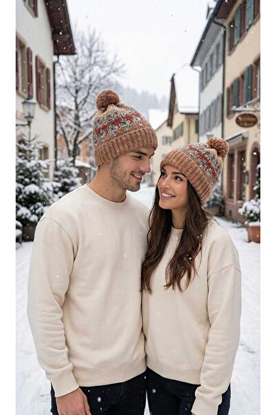 LAGRANZE Unisex 2-Piece Winter Beanie Set
