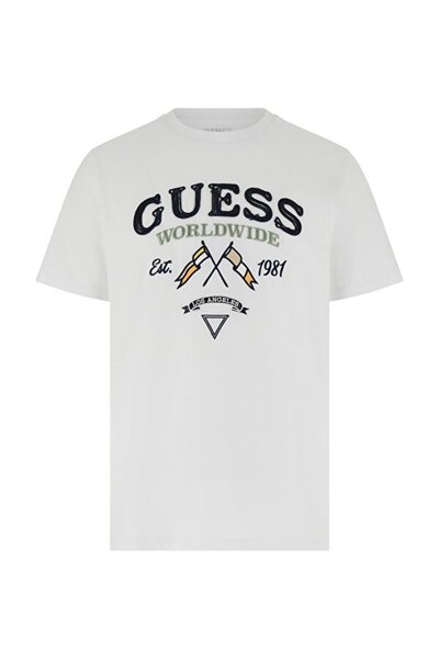 Guess Ανδρικό μπλουζάκι με κανονική εφαρμογή