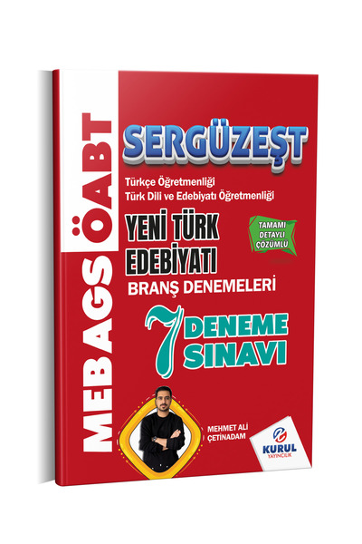 Kurul Yayıncılık 2026 ÖABT AGS Sergüzeşt Türk Dili Edebiyatı - Türkçe Yeni Tü...