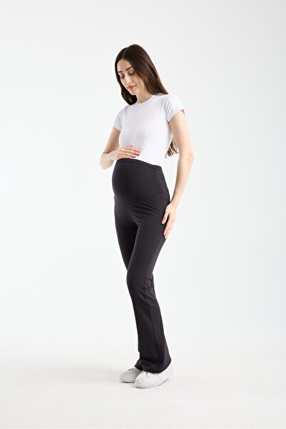 Işşıl 4567-Flexible Combed Wool Comfortlux Maternity Spanish Pants