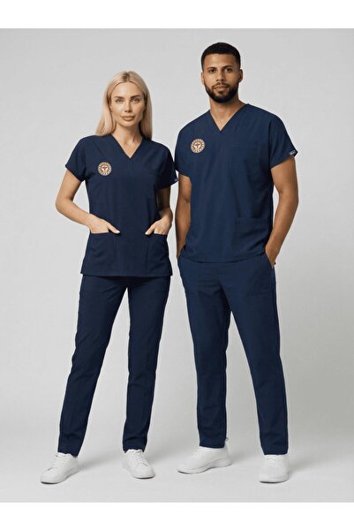 Dr. Mitra Nurse Uniform |   Navy Blue Uniforms Unisex Compliant with Regulations