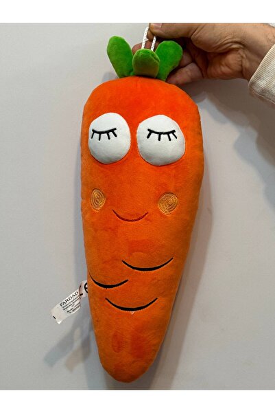 farddad Carrot Plush Pillow -Eye- 35 cm |   Carrot Plush Toy |   Fruit Plush