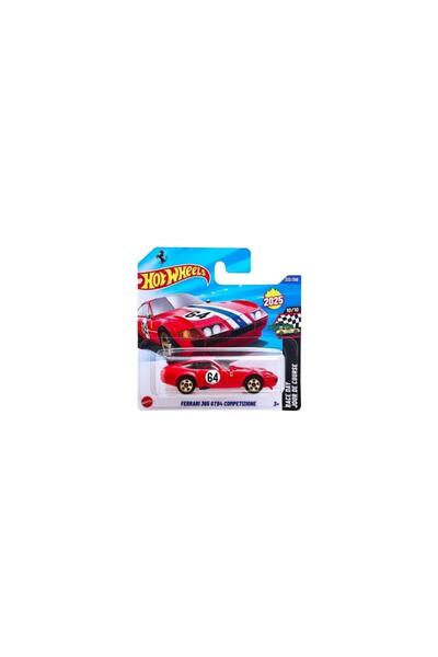 HOT WHEELS Tekli Arabalar Ferrari 365 GTB4 Competizione HYW48 Race Day Jour D...