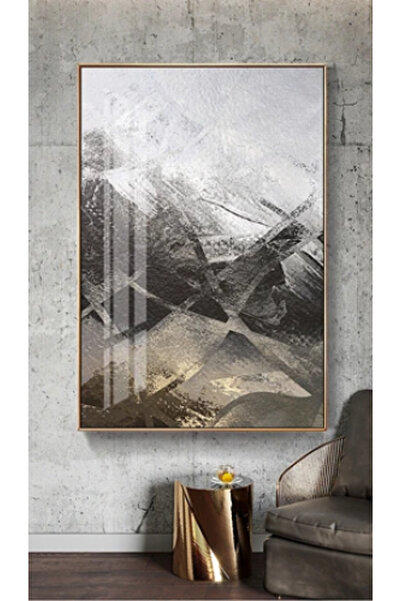 lawhat لوحات فنية تجريدي مطبوعة على قماش الكانفس موديل ( 2319)