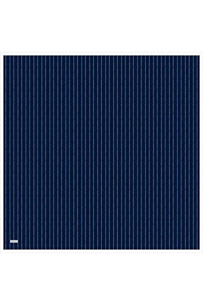 Belli Eșarfă din mătase twill - 4061-90 bleumarin