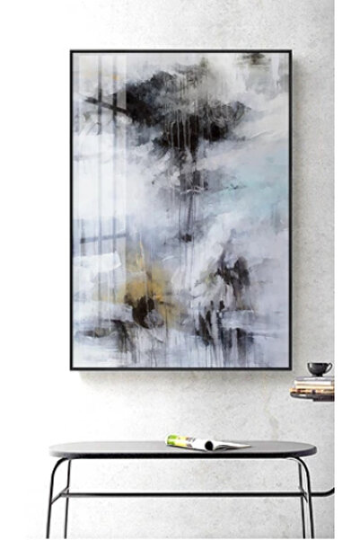 lawhat لوحات فنية تجريدي مطبوعة على قماش الكانفس موديل ( 2306)