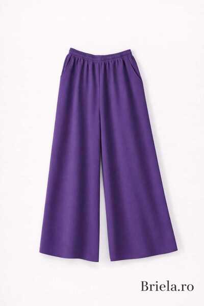 Pierino Flared cotton pants, made in Romania